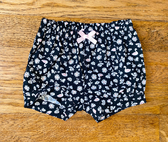 NWOT Black, Swan Shorts, NB