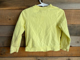 Yellow Zip Up Sweater, 3T