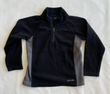 Black/Grey Gap Fleece Pullover, 5T