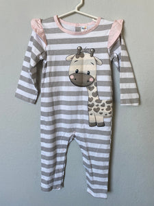 Giraffe Sleeper/Bodysuit, 2T