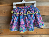 Ruffle Floral Skort, 4T