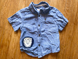 Lion Button Down, 3T