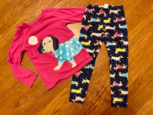 Dog Print Pajamas, 5