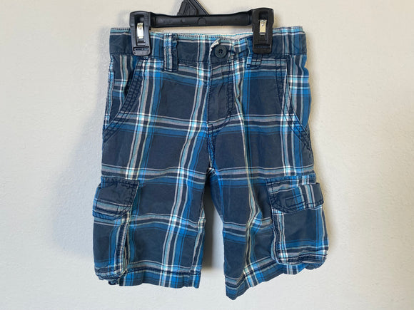 Blue Plaid Shorts, 6