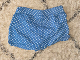 White Polka Dot Shorts, 12M