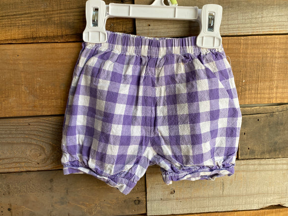 Checkered Shorts, 12M