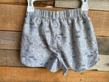 Animal Print Sleep Shorts, 8