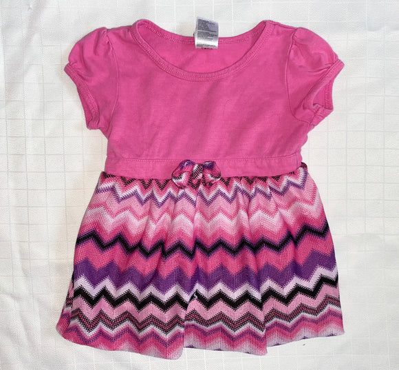 Pink Chevron Tunic, 2T