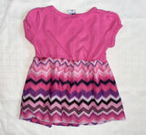 Pink Chevron Tunic, 2T