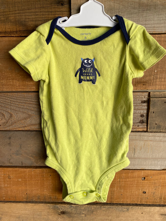 'Wild About Mommy' Onesie, 6M