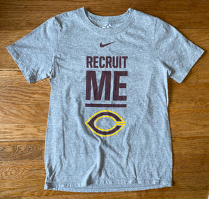 Nike 'Recruit Me' Tee, M (10-12)