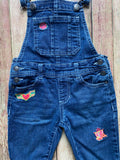 Embroidered Shorts Overalls, 4/5