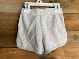 Light Grey Cotton Shorts, 4T