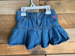 Denim Skort, S(4)