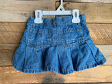 Denim Skort, S(4)