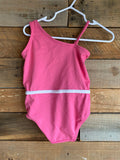 Pink 1 Piece Swim Suit, 12-18M