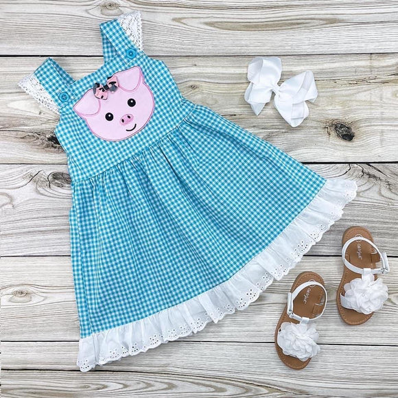 Little Miss Piggy Dress, XXL(6/6X)