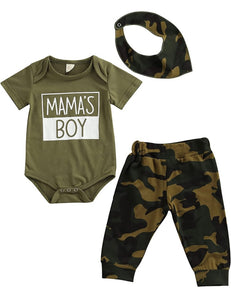 Mama's Boy Camo Set, 9-12M