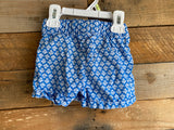 Blue/White Shorts, 2T