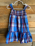 Red, White, and Blue Summer Dress, 3T