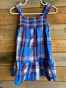 Red, White, and Blue Summer Dress, 3T