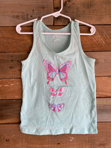 Butterfly Racerback Tank, S(5/6)