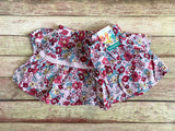 NWT Pink Floral Skirt, 18M & 3T