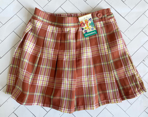 NWT Plaid Skort, 4T