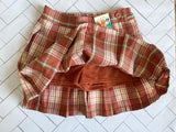 NWT Plaid Skort, 4T