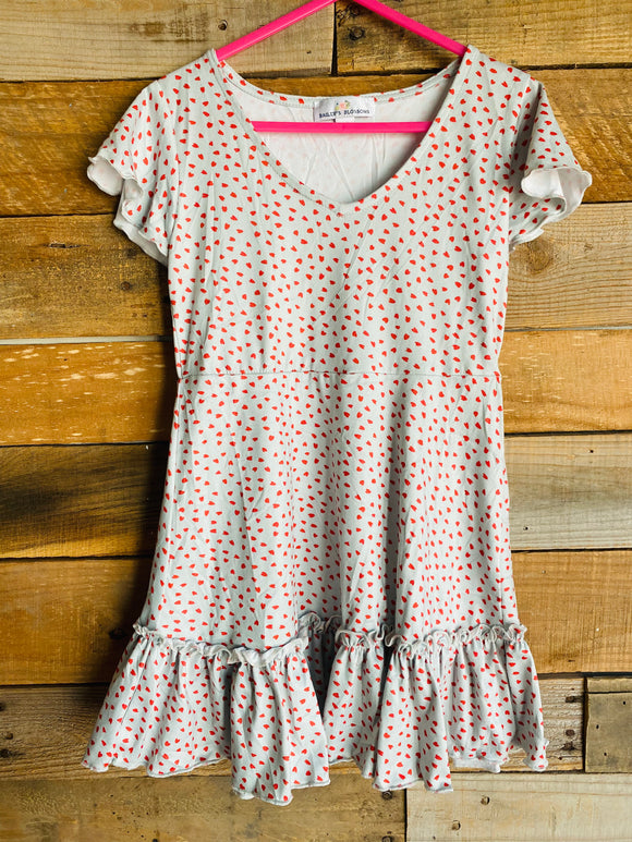 Heart Print Bailey's Blossom Dress, 5