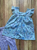 P+L Baby Blues Spring Capri Set, 4T (runs big)