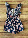 P+L Baseball Romper, 4T