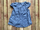 Light Blue Loose Top, 4-5Y