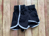 Black Cotton Shorts, 5T