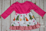 Woodland Creatures Boutique Dress, 4T