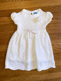 White Knitted Dress, 18M