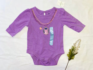 Cat Pendant Onesie, 0-3M