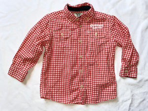 Checkered Button Down, 3T