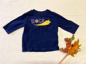 ‘Rock’ Star Long Sleeve, 6M