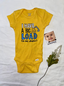 ‘Big Load’ Onesie, 0-3M