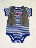 New, Short Sleeve Onesie, 6M