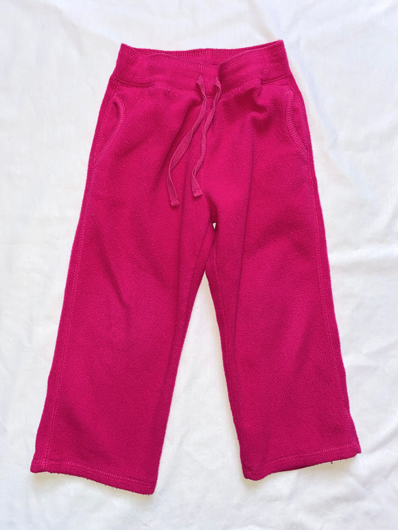 Pink Fleece Pants, 2T