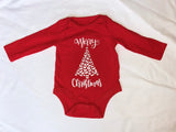 ‘Merry Christmas’ Onesie, NB