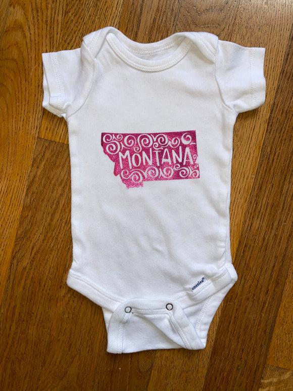 Montana Onesie, 0-3M