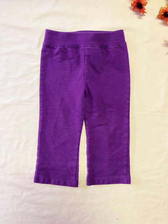 Purple Sweat Pants, 2T