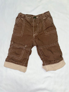 Fleece Lined Pants, 3-6M